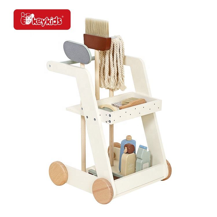 Wooden Toy Kmart Wooden Cleaning Trolley Toy Cleaning Trolleys Fun