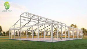 Carpa de Lujo Comercial Grande para Eventos al Aire Libre, Estructura de Aluminio y Vidrio, Carpa para Eventos, Bodas y Fiestas con Capacidad para 200 a 500 Personas - Product Image 3