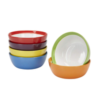 Veweet — bol en porcelaine personnalisé, ensemble de bols en céramique pour salade, soupe et ramen, service de riz, en grès, vente en gros