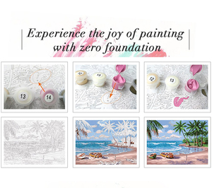 Spot 40*50Cm moderna semplicità cina impressione stile <span class=keywords><strong>olio</strong></span> <span class=keywords><strong>su</strong></span> <span class=keywords><strong>tela</strong></span> pittura numeri - Product Image 5