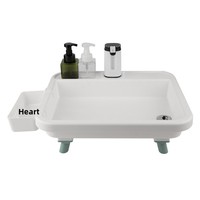 Bassin de lavage portable pour le camping en plein air, évier pliable, bac de lavage mobile pour légumes de jardin pour cuisine extérieure
