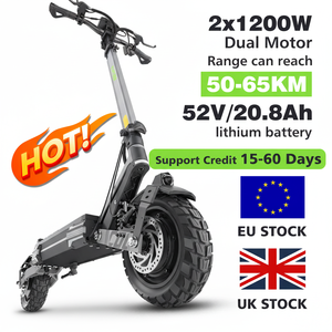 Scooter Eléctrico para Adultos Vipcoo VS6 Pro 52V 20.8Ah, Modelo 2026, Disponible en Reino Unido, UE y EE. UU., Precio Más Bajo, IE-ES1 - Product Image 1