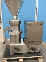 Broyeur multifonctionnel horizontal en acier inoxydable au prix d'usine pour la sauce chili, le beurre de cacahuète et la machine à pâte de viande