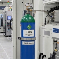 Precursor de Silicio de Grado Electrónico TCS 5N 6N de Alta Pureza para la Deposición de Capas Epitaxiales de Si y la Fabricación Avanzada de Obleas de Silicio