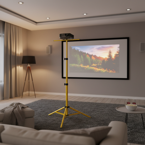 Treppiede Telescopico per Proiettori IP44 155cm con Capacità di Carico di 10kg e Controllo Meccanico (GSC 202605000) - Product Image 3