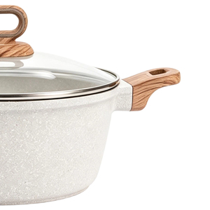 Marmite antiadhésive professionnelle pour cuisiner, compatible avec les plaques à induction et les cuisinières à gaz, en matériau sûr sans PFOA ni BPA - Product Image 4