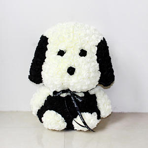 Fatti a mano di Gomma Piuma del PE Fiore di Rosa Orso 40 centimetri Rosa Lucky Dog Per La fidanzata Matrimoni Festa Di <span class=keywords><strong>Natale</strong></span> <span class=keywords><strong>regalo</strong></span> di Giorno di Valentile - Product Image 5