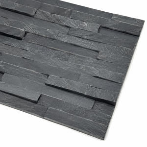 แผ่นหินชนวนสีดำบางสำหรับบุผนังภายนอก ดีไซน์เรียบง่าย ทนทาน - Product Image 4