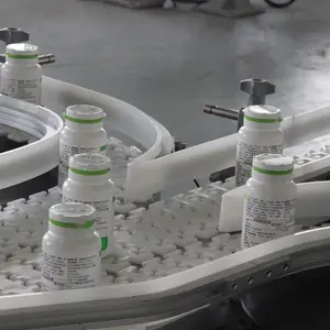multitrack plastic Conveyor system 53/63/83/103mm width Cans Bottles Flex Plastic Chain Conveyor Aluminum
