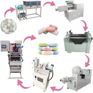 PLC Controlled Production Line GMP Standard Stainless Steel Construction Soap Manufacturing Equipment - Product Image 6