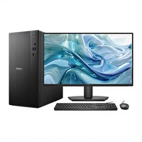 Computadora de Escritorio Dell ECT1250 Nueva, con Procesador I5-12400, 8GB/16GB de RAM DDR5, SSD+HDD NVMe y Monitor de 21.5 Pulgadas, Ideal para Oficina y Negocios