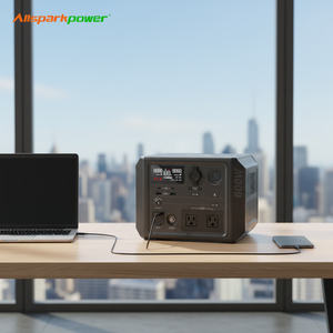 Generador Portátil de 600W/1200W con Batería de Litio, Onda Sinusoidal Pura, Capacidad de 403.4Wh/537.6Wh, Carga Rápida - Product Image 1