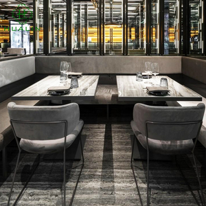 Bộ bàn ghế nhà hàng phong cách hiện đại HUALIN, bàn ăn bằng đá sintered chất lượng cao, phù hợp cho khách sạn, quán cà phê, nhà hàng theo chủ đề. - Product Image 3