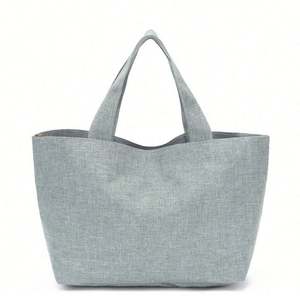 Sac à main en toile pour femmes de haute qualité, nouveau modèle, design tendance, imperméable, impression de logo personnalisé, style lettre - Product Image 3