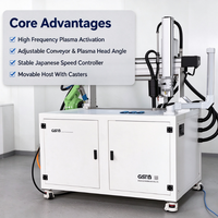 Machine de traitement plasma automatique avec bras robotisé pour l'activation de surface par plasma des matériaux composites plastiques en prétraitement