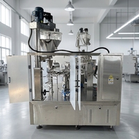 Machine d'emballage, de remplissage, de scellage et d'étiquetage automatique multifonctionnelle pour les sacs alimentaires et les emballages en film