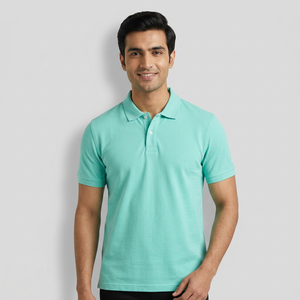 Camisetas Polo de Golf Personalizadas para Hombre, 100% Algodón, Logotipo Bordado, Manga Corta Informal, Jersey Sólido, Golf de Alta Calidad - Product Image 1