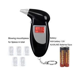 Testeur d'alcool Testeur d'alcool Monté sur voiture Soufflant Portable Haute précision Conduite en état d'ébriété Détecteur d'alcool à affichage numérique - Product Image 2