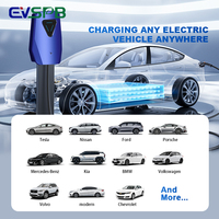 7KW a 22KW AC Fast Home Car Charger Wallbox EV Estación de carga con cable de 5M Home RFID Card Type 2 Type1 GBT New Condition