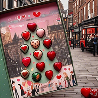 Boîtes de chocolats de luxe haut de gamme pour Noël, la Saint-Valentin, les célébrations - Emballage de boîtes de chocolats en carton premium