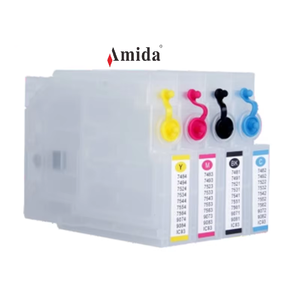 Amida <span class=keywords><strong>Toner</strong></span> T7531 T7532 T7533 T7534 Cartouches <span class=keywords><strong>d</strong></span>'<span class=keywords><strong>encre</strong></span> vides rechargeables T01B1 T01B2 T01B3 T01B4 - Product Image 1