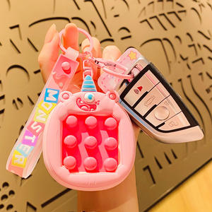 Hecion monstruo genuino 4 colores Popet llavero creativo llavero PVC lindo dinosaurio llavero - Product Image 6