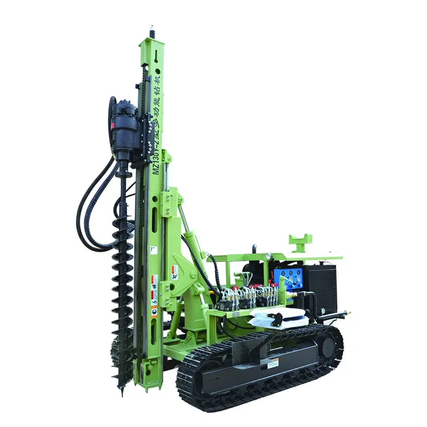 Mini Micro Pile Drilling Machine! Ground Screw Drilling Machine MZ130Y-2