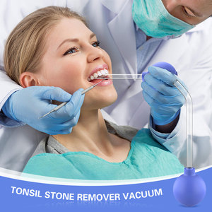 स्टॉक पेशेवर मौखिक देखभाल पीच शरीर पत्थर हटाने उपकरण गले कांच की पतली ट्यूब सक्शन उपकरण पत्थर मुंह क्लीनर - Product Image 5