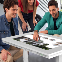 Table interactive tactile personnalisable de 43 pouces à 20 points de contact avec Android 14 multilingue pour enfants et écoles