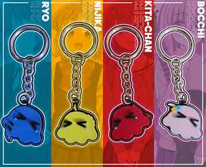 OEM Odm อนิเมะ โบชชิ เดอะ ร็อค บล็อบ อะคริลิก ฮิโตริ โกโตะ หรือที่เรียกว่า โบชชิ เรียว ยามาดะ อิคุโยะ คิตะ นิจิกะ อิจิจิ - Product Image 1