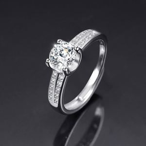 Anillo De Acero Inoxidable Full Zircon Band Diamond <b>Ring</b> <b>Adjustable</b> Open Zircon Wedding <b>Ring</b> Engagement Copper <b>Rings</b> for Bridal - Product Image 1