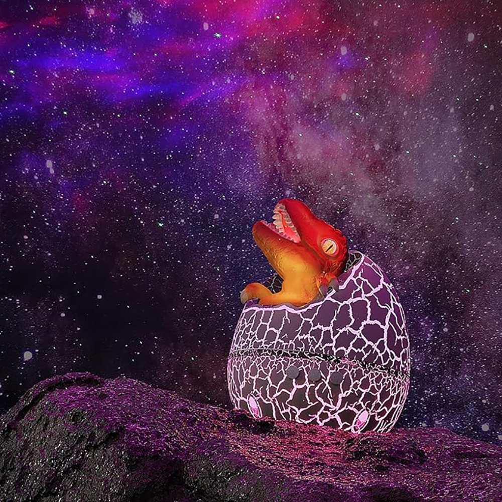 ギャラクシープロジェクター 恐竜の卵型スタープロジェクター