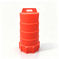 Barreras de seguridad para carretera, barril de carretera, tambores para el tráfico lleno de agua, anticolisión, barril de tráfico, barricada de PE