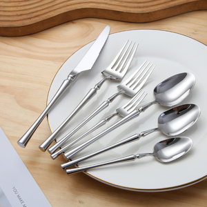 Hot bán Bạc dao và nĩa dao kéo nhà hàng thiết lập dao kéo thép không gỉ và Ngã Ba - Product Image 2