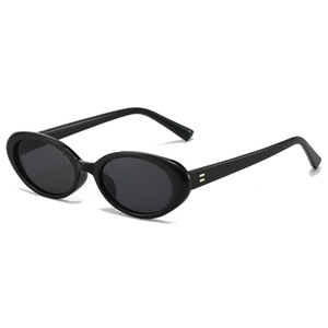 Explosiones retro caja pequeña ovalada gafas de sol transfronterizas Europa y venta de gafas de sol - Product Image 4