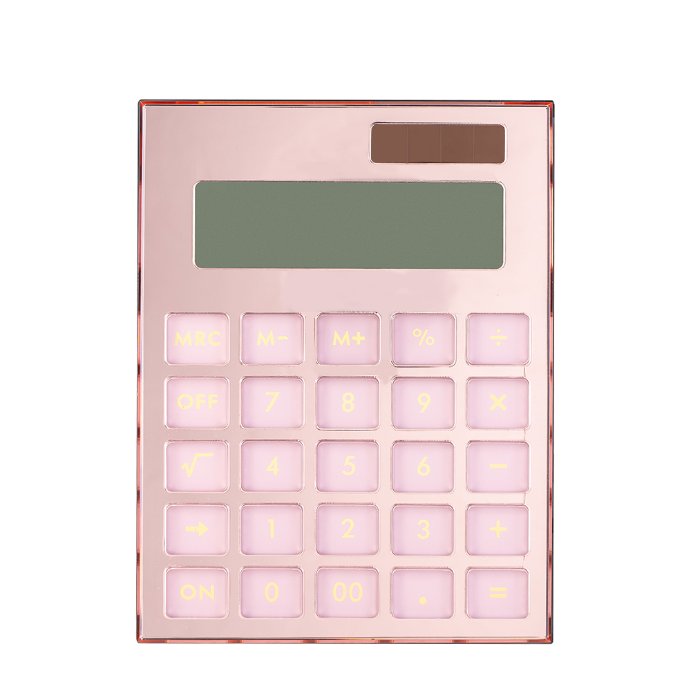 Акриловое волокно, калькулятор, батарея и солнечная гибридная приведенный в действие базовый калькулятор 12 цифр ЖК-дисплей, для дома и офиса аксессуары