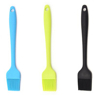 Brosse à badigeonner en silicone résistante aux hautes températures pour gâteaux et grillades, rectangulaire, de qualité alimentaire, jetable, pour la cuisine domestique, simple d'utilisation