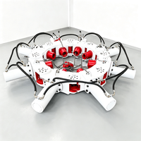 Cisaille hydraulique à prix d'usine pour pieux, machine de démolition de pieux montée sur excavatrice pour la construction de fondations de ponts et autoroutes