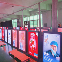Pantalla LED para Exteriores, Resistente al Agua, para Postes de Luz, Pantallas LED para Publicidad en Postes de Calle
