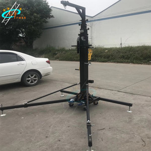 Mobile Lipat 6M Tinggi Garis Tugas Berat <span class=keywords><strong>Array</strong></span> Berdiri Truss dengan Outrigger - Product Image 4
