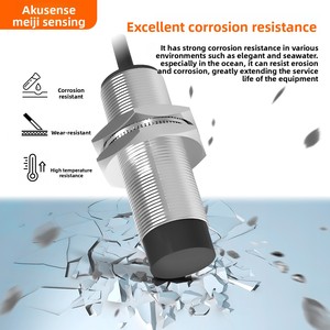 Akusense TAN12-04PA Metal Inductive Analog <strong>Proximity</strong> <strong>Sensor</strong> 3-Wire IP67 5V 3-10mm Sensing Distance LED Indicator SMD Mounting - Product Image 4