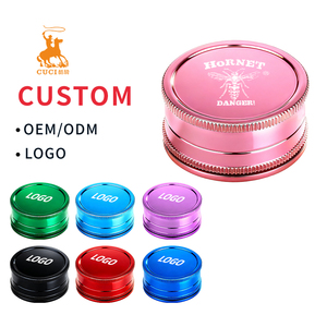 Custom Wholesale Manual 3 Layer 42mm Plastic Modern <b>Herb</b> <b>Grinder</b> Dry Spice Crusher Tobacco <b>Grinder</b> - Product Image 2