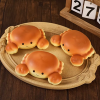Jouet Squishy en matériau compressible - Jouet sensoriel anti-stress en forme d'animal de dessin animé pour enfants et adultes - Jouets Squishy mignons en gros