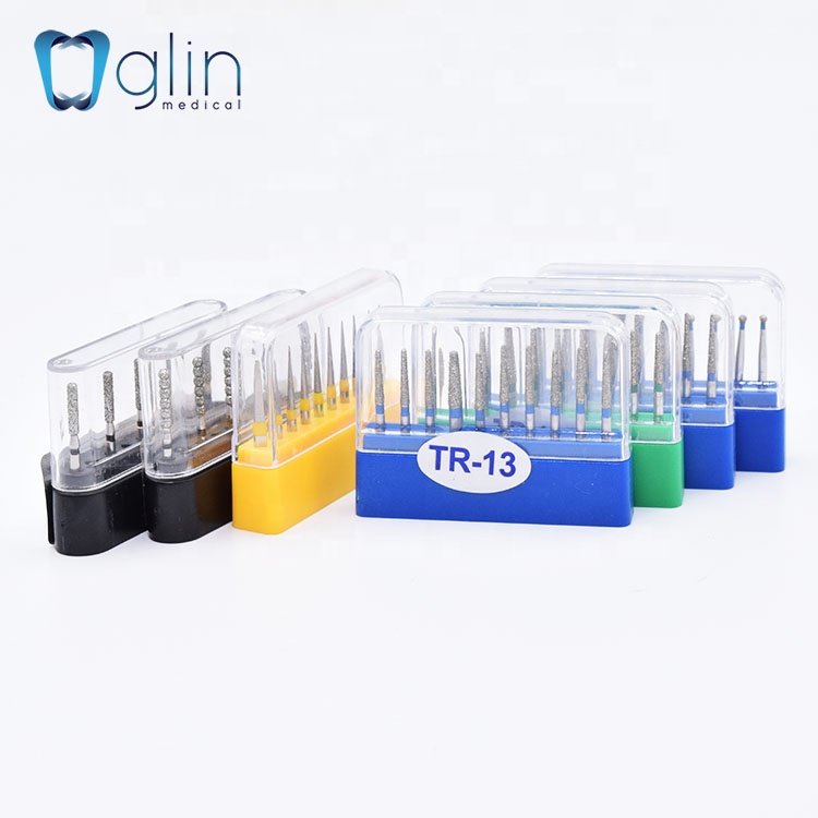 Glin FG стоматологические боры, Стоматологические алмазные боры HP RA боры