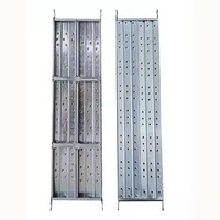 Plateforme de marche industrielle personnalisable en acier Q235/aluminium, robuste et soudée, pour la construction