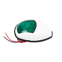 Feux de navigation LED 12V/24V rouge/vert, accessoires de signalisation, lampe latérale pour bateau marin, accessoires de yacht