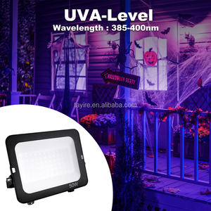 Projecteur LED fluorescent UV 395nm <span class=keywords><strong>50W</strong></span> et 100W pour éclairage paysager et spectacles, disponible depuis l'entrepôt allemand - Product Image 3