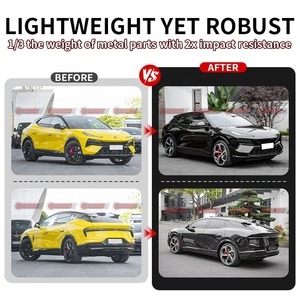 ชุดแต่งคาร์บอนไฟเบอร์แบบแห้งสไตล์ OEM สำหรับ Lotus Eletre ประกอบด้วยสเกิร์ตหน้า สเกิร์ตหลัง สเกิร์ตข้าง ฝากระโปรงหน้า ชุดแต่งรอบคัน - Product Image 2