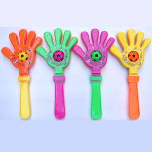 Grelot à main de 24,5 cm, percussion de la paume avec sonnerie, pour enfants, sports, concerts, encouragements vocaux, frappe de la paume, applaudissements - Product Image 1