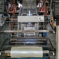 Film rétractable PE co-extrudé 5 couches haute résistance pour emballage secondaire de conserves et de bières, impression personnalisée en gros